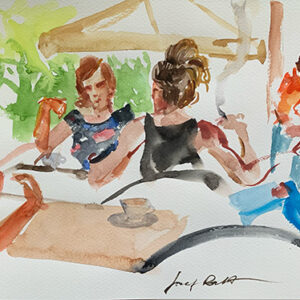 Café Sketch — Conversation